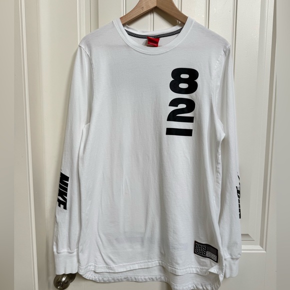 Nike Other - Nike Air 82 Pivot V3 “Modern Legend” Long Sleeve White Cotton T-Shirt. Size L